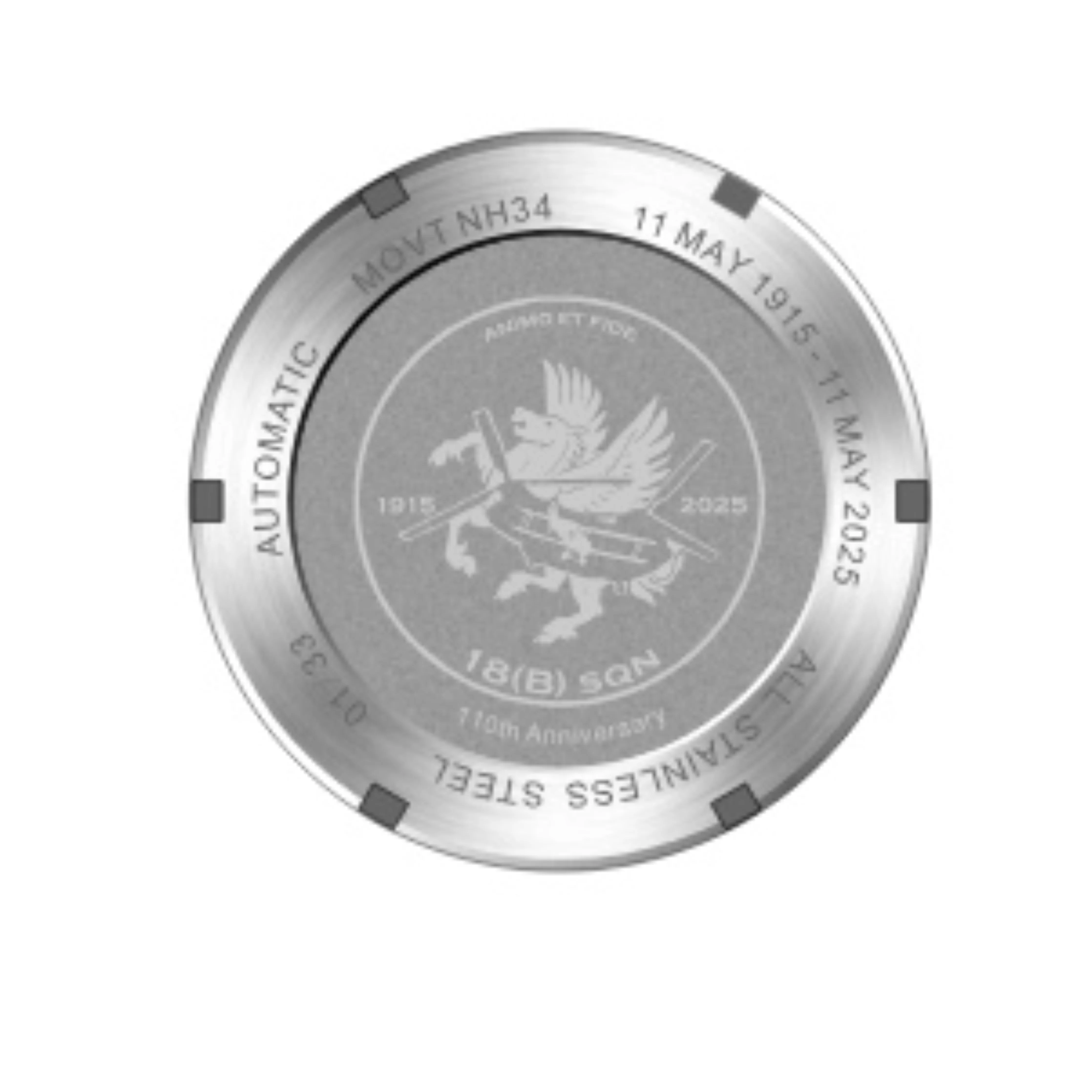 18 SQN RAF x Durrant GMT - Steel - Image 2