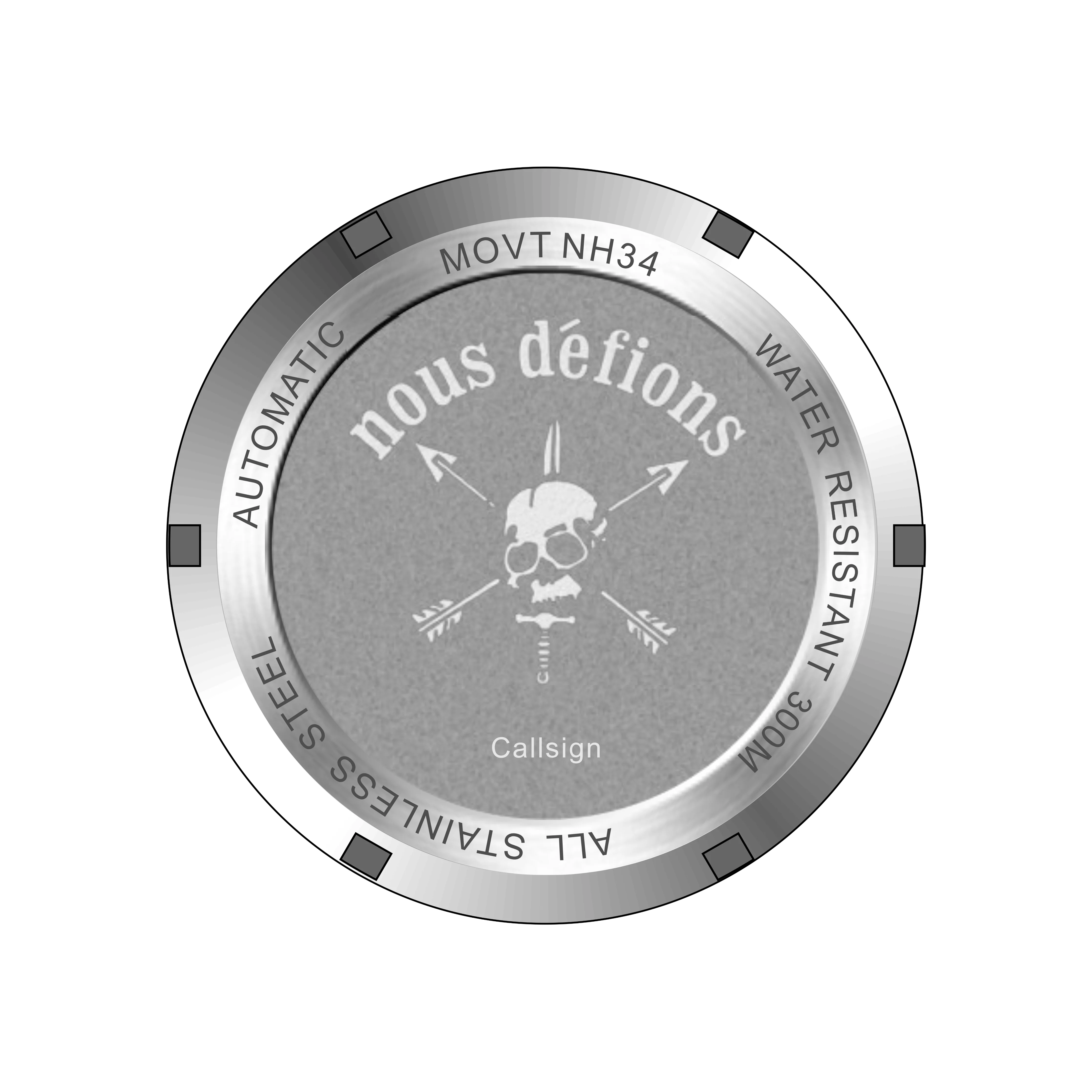 1st Bn 5th SFG (A15) x Durrant GMT - Steel - Image 2
