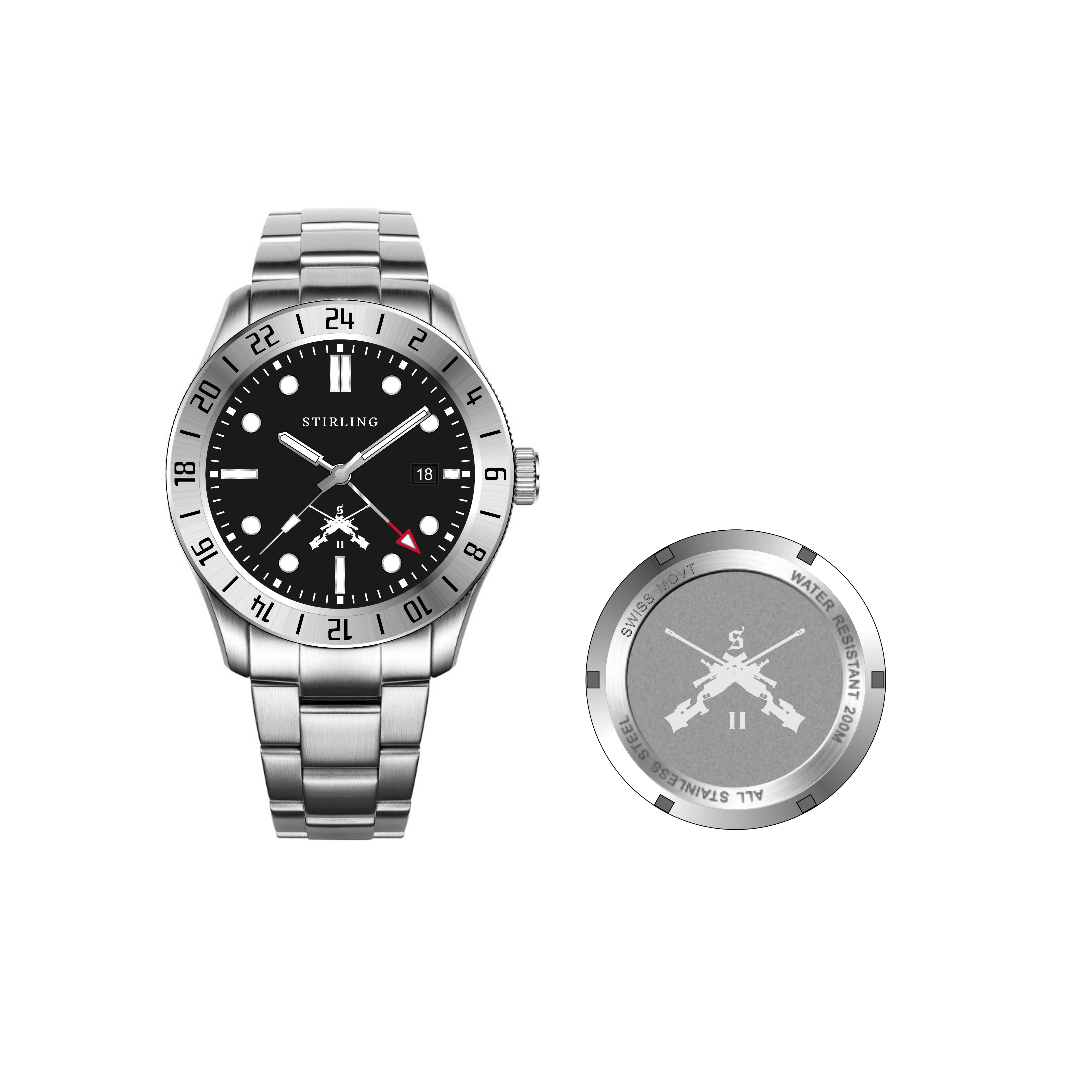 2RAR Snipers x Upham Quartz - Steel