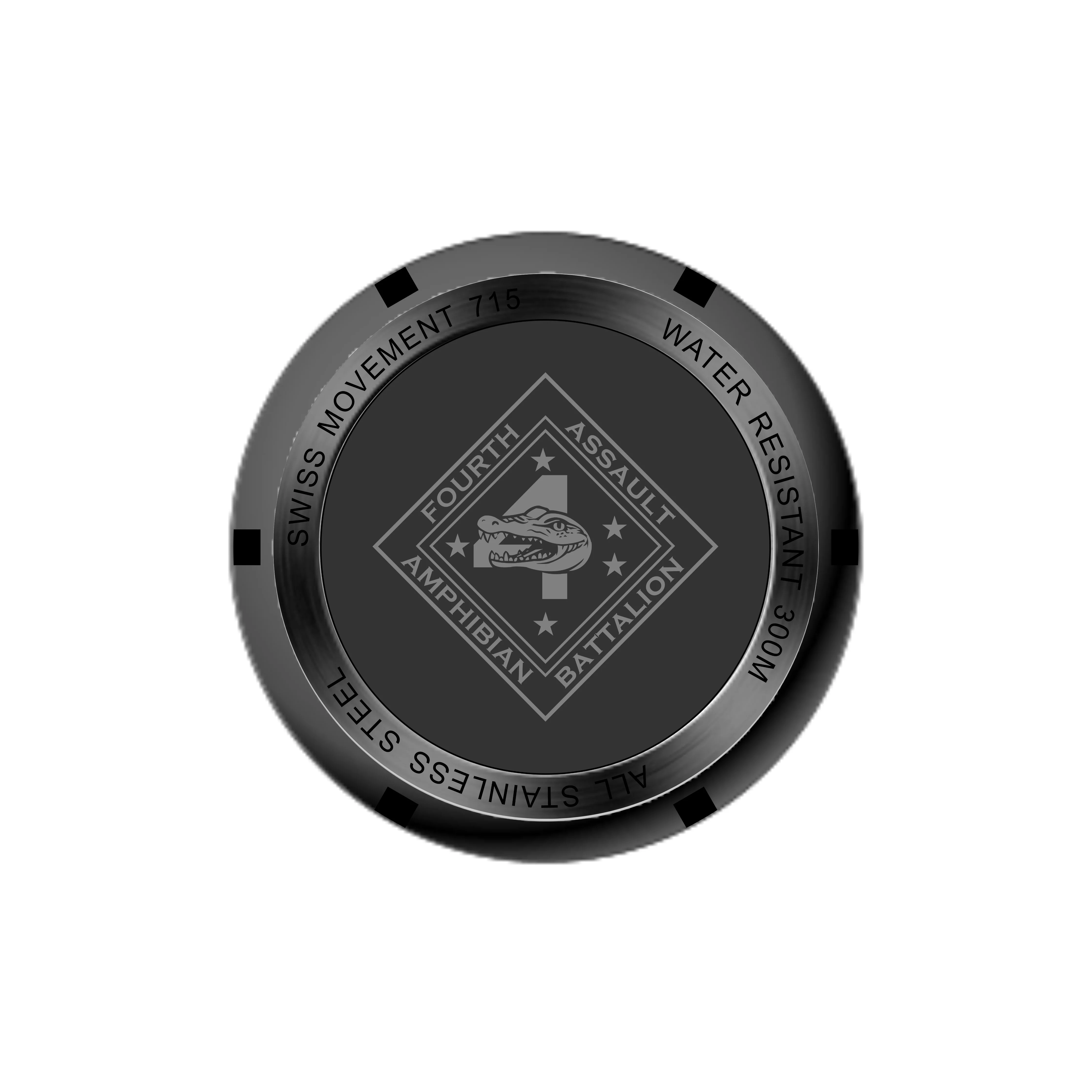 4th AABN, USMC x Fraser - Black - Image 2