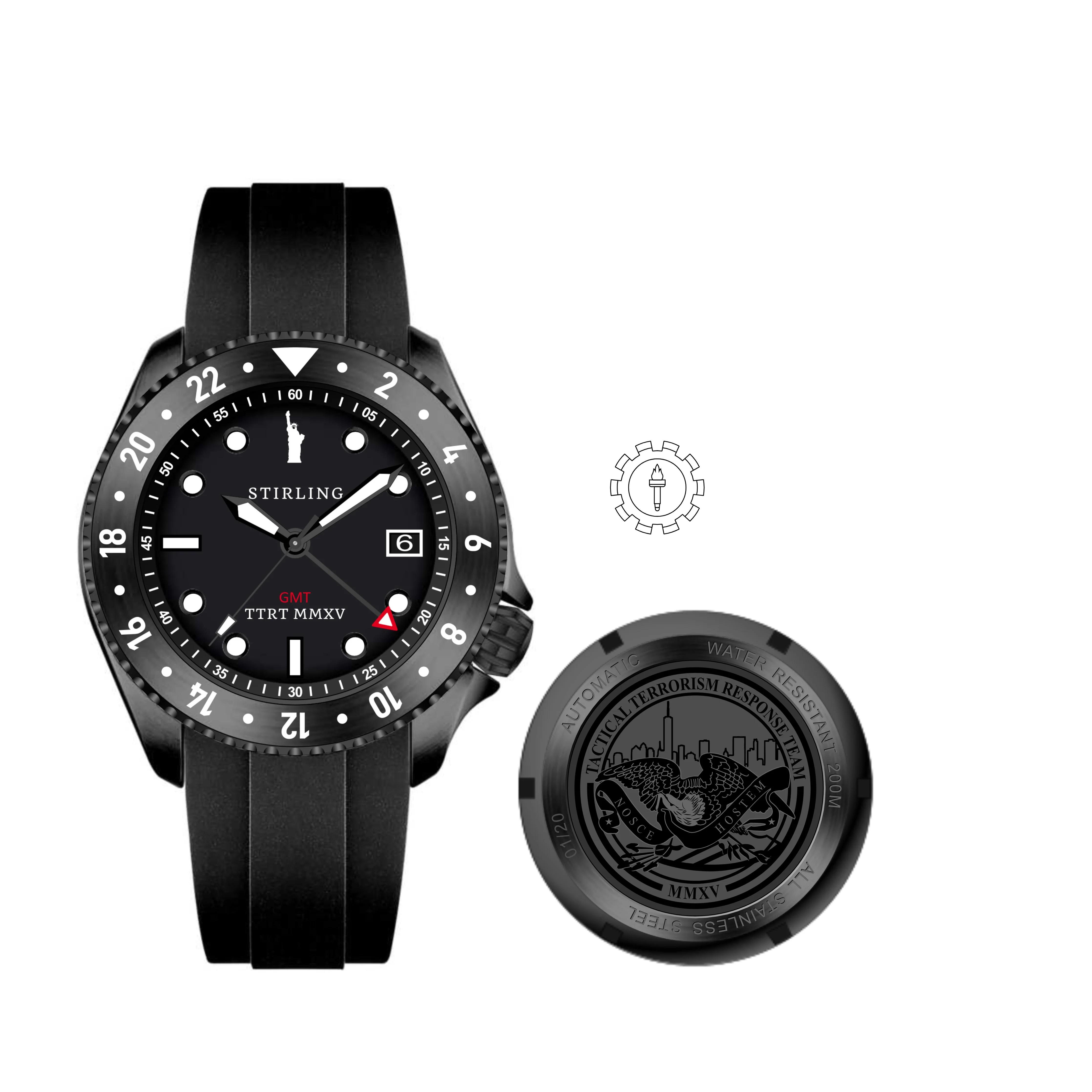 US Customs and Border Protection x Durrant GMT - Black