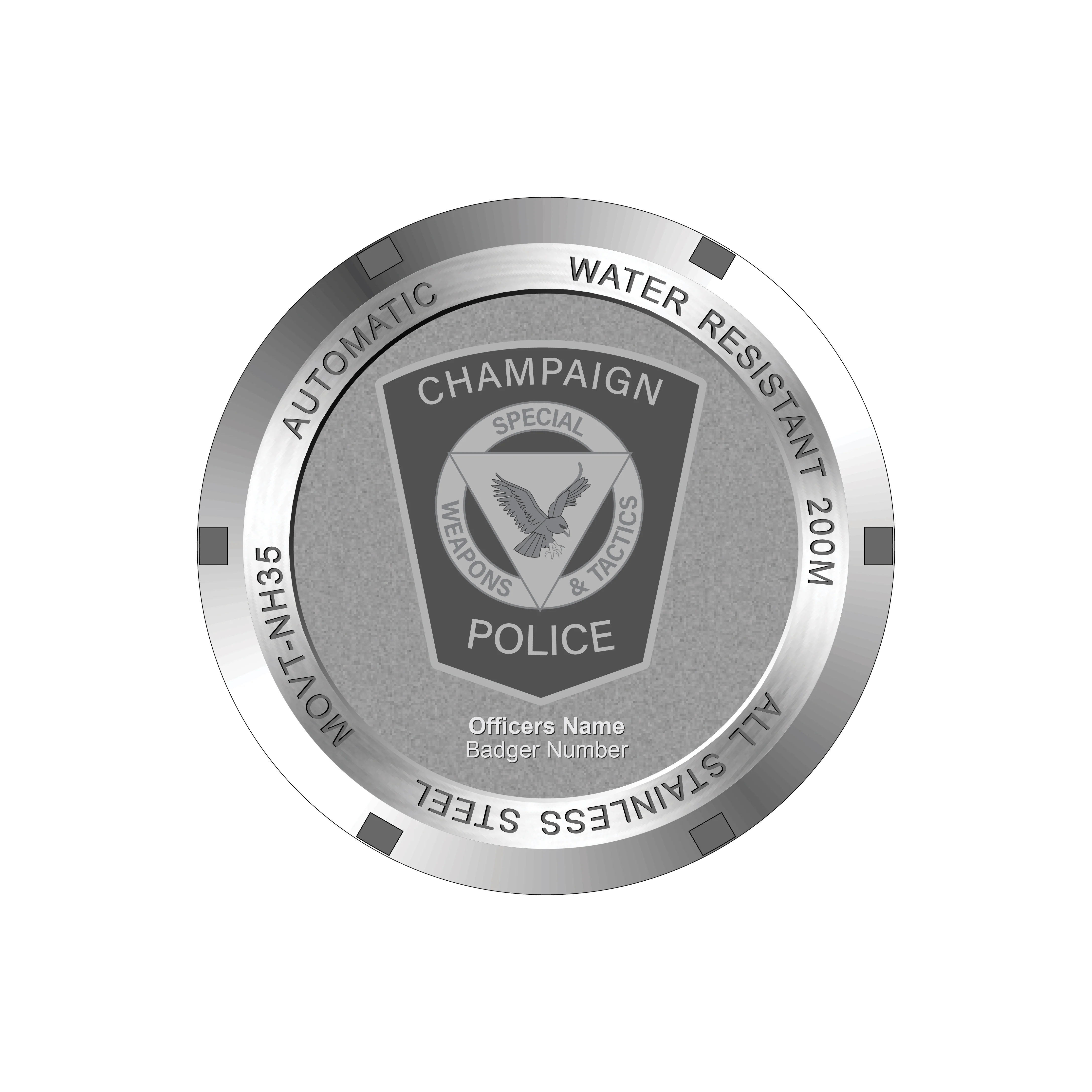 Champaign Police Department SWAT Team x Durrant - Steel/Green - Image 2