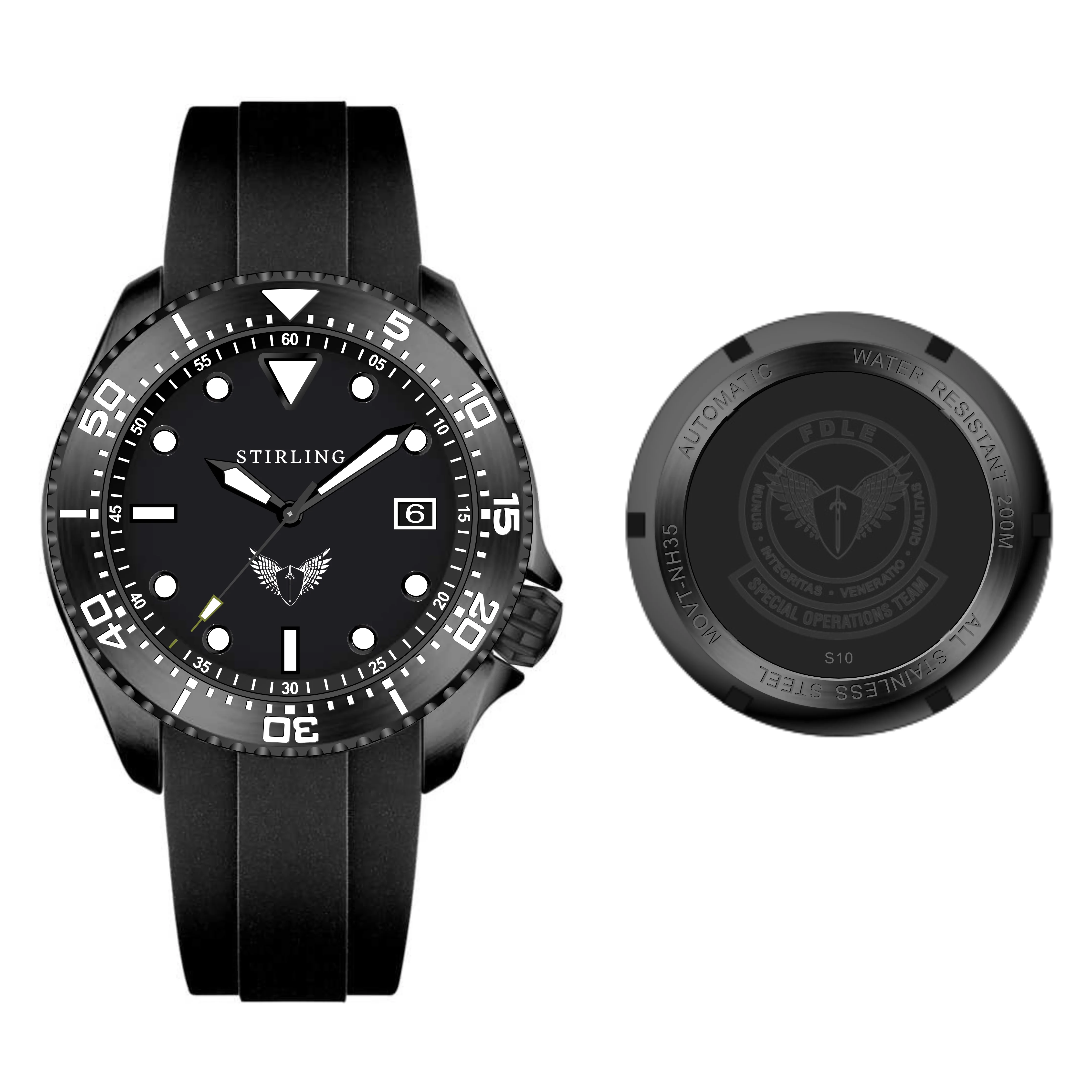 FDLE x Durrant - Black/White