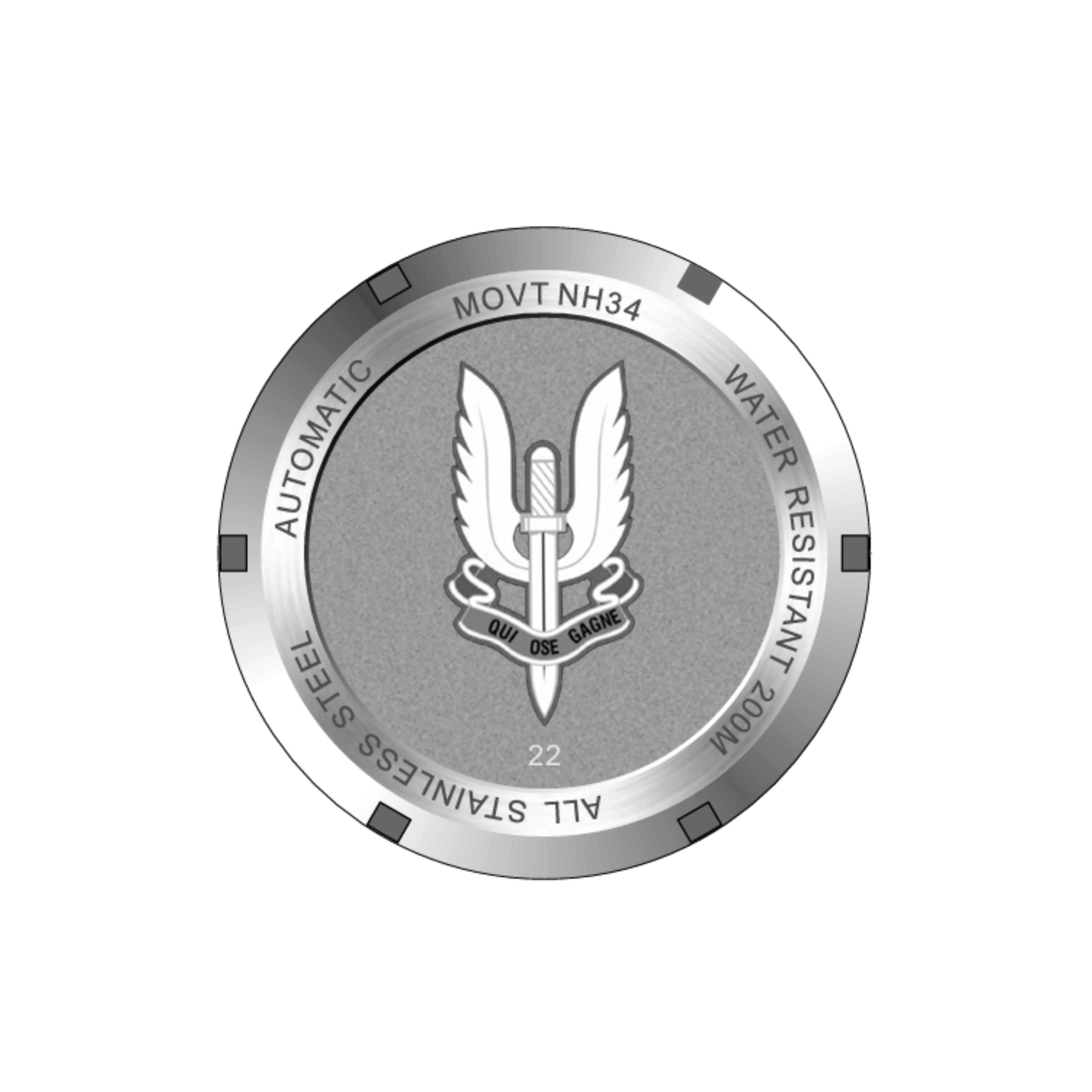 French Military Personnel x Durrant GMT - Steel - Image 2