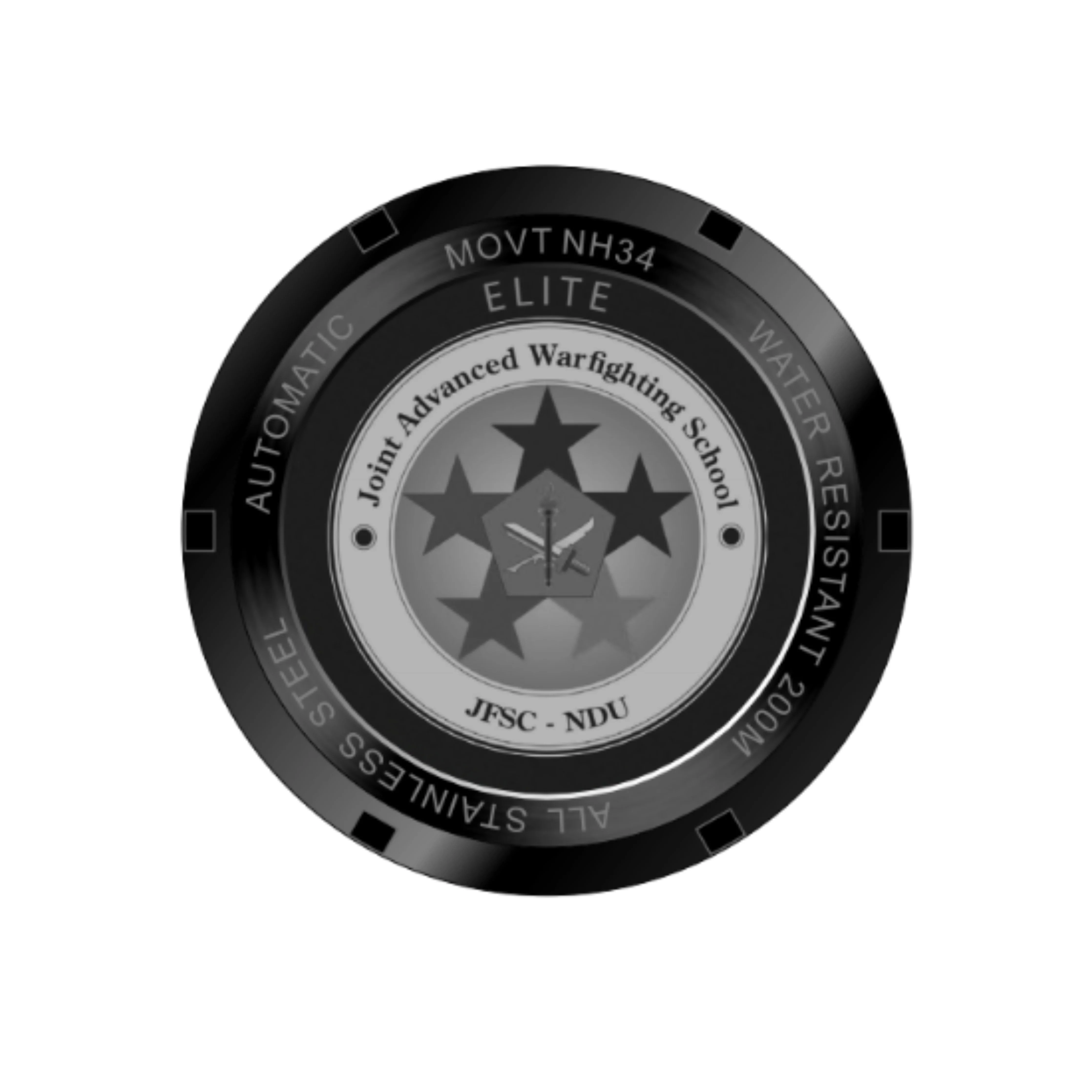 Joint Advanced Warfighting School (National Defense University)  x Durrant GMT - Black/White - Image 3