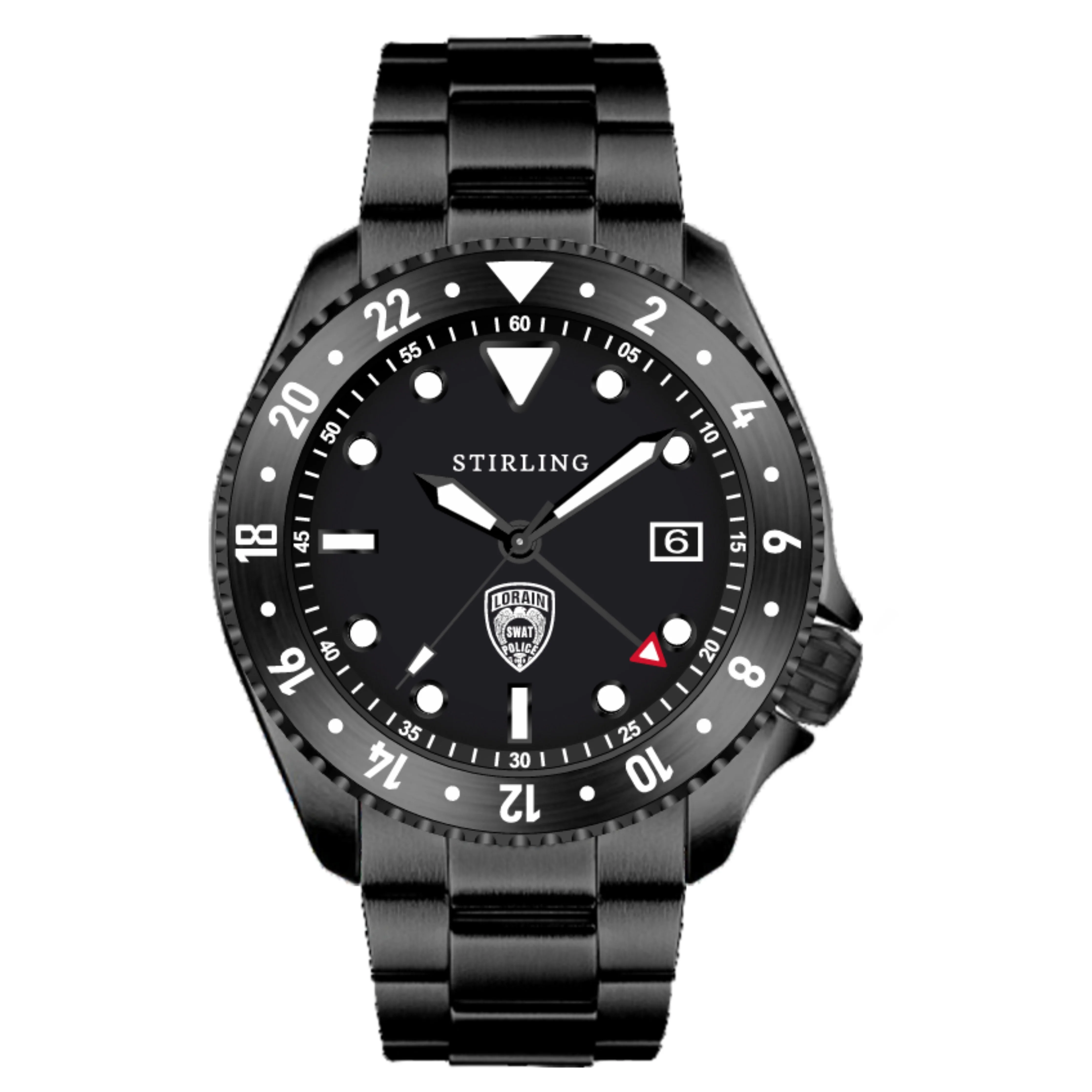 Lorain PD SWAT x Durrant GMT - Black/White - Image 3