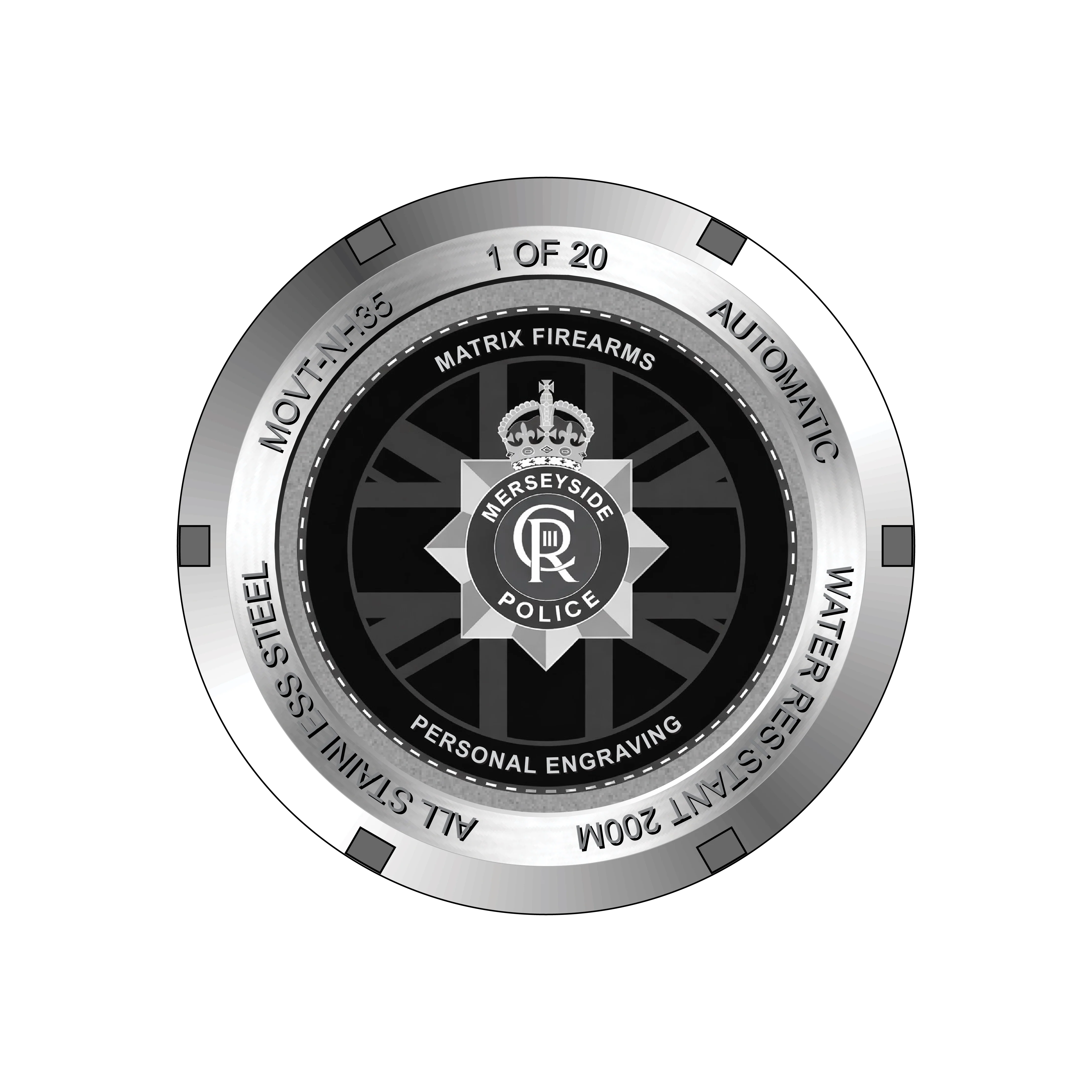 Merseyside Police - ARV - 2 x Durrant - Steel - Image 3