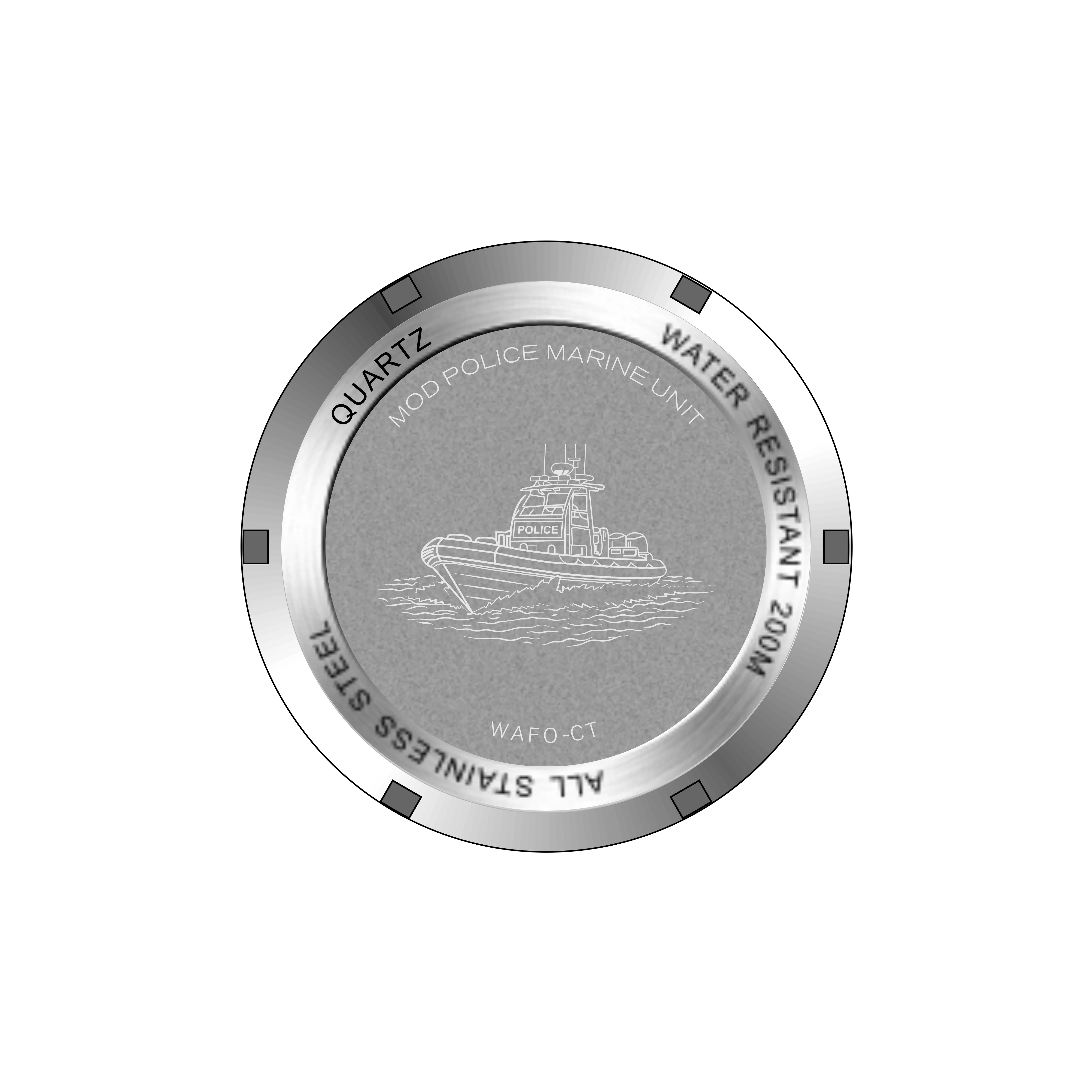 MOD Police Marine Unit x Campbell Quartz - Black - Image 2