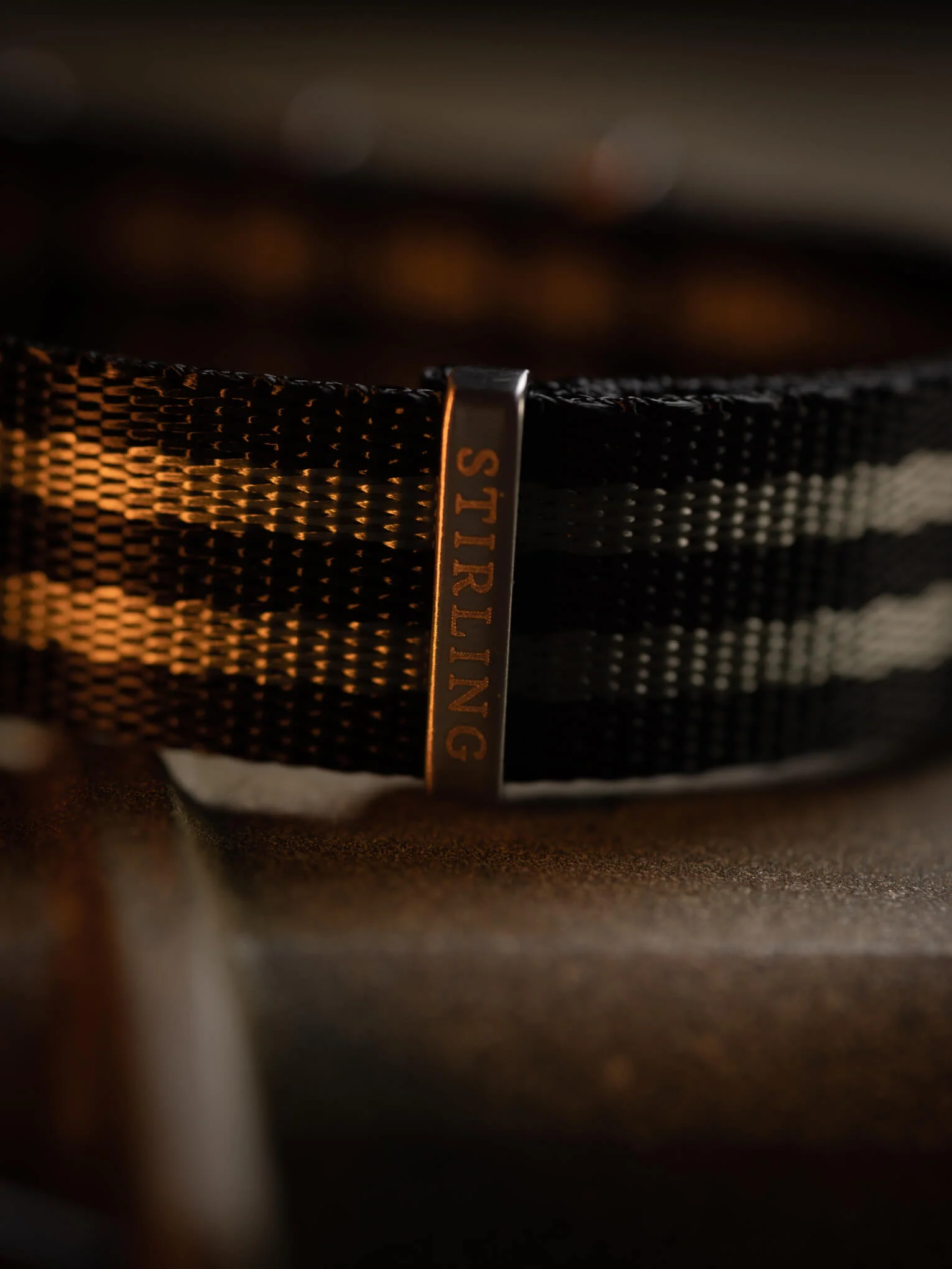 Bond Premium Military Strap With Brushed Buckle & Keepers - Image 3