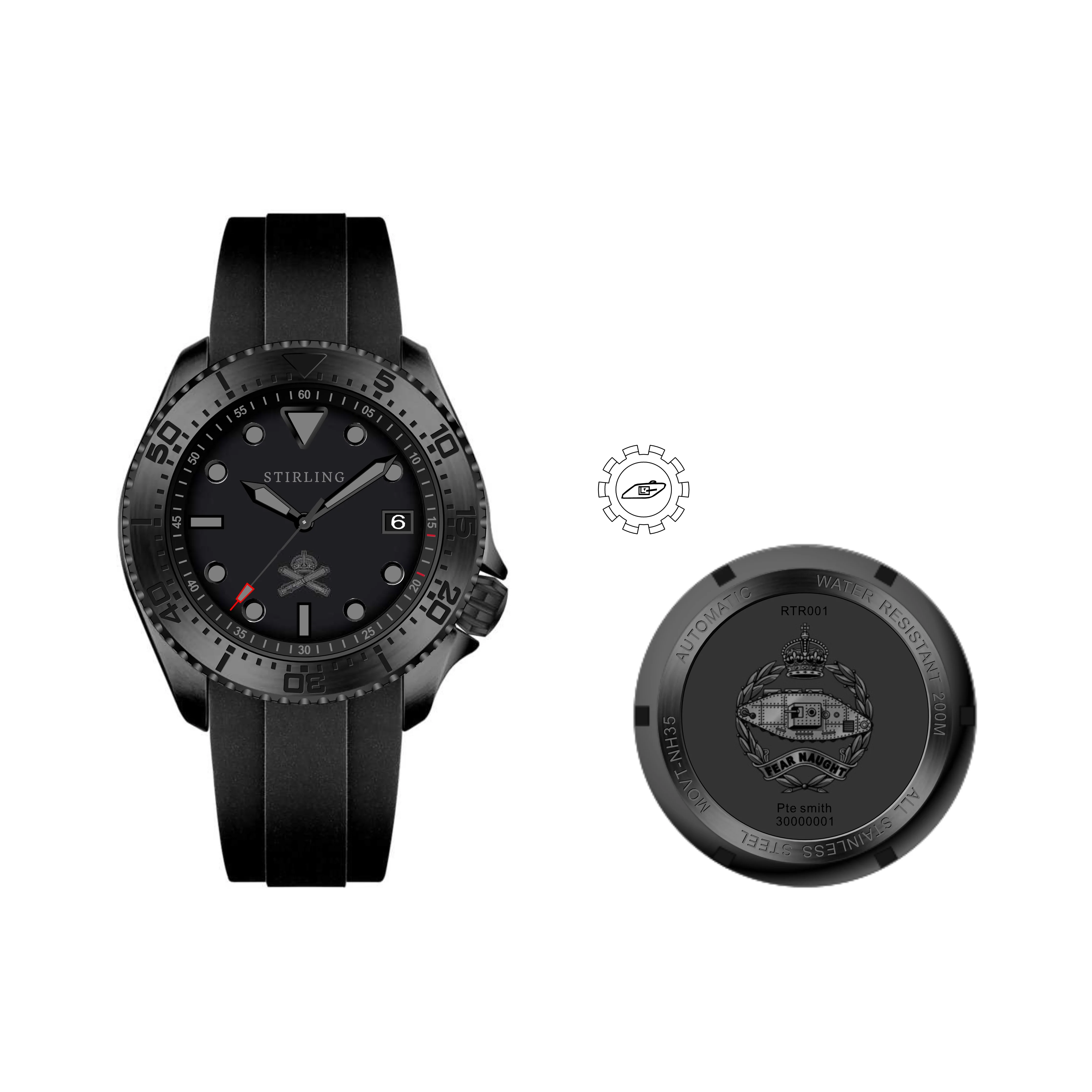 Royal Tank Regiment x Durrant - Black