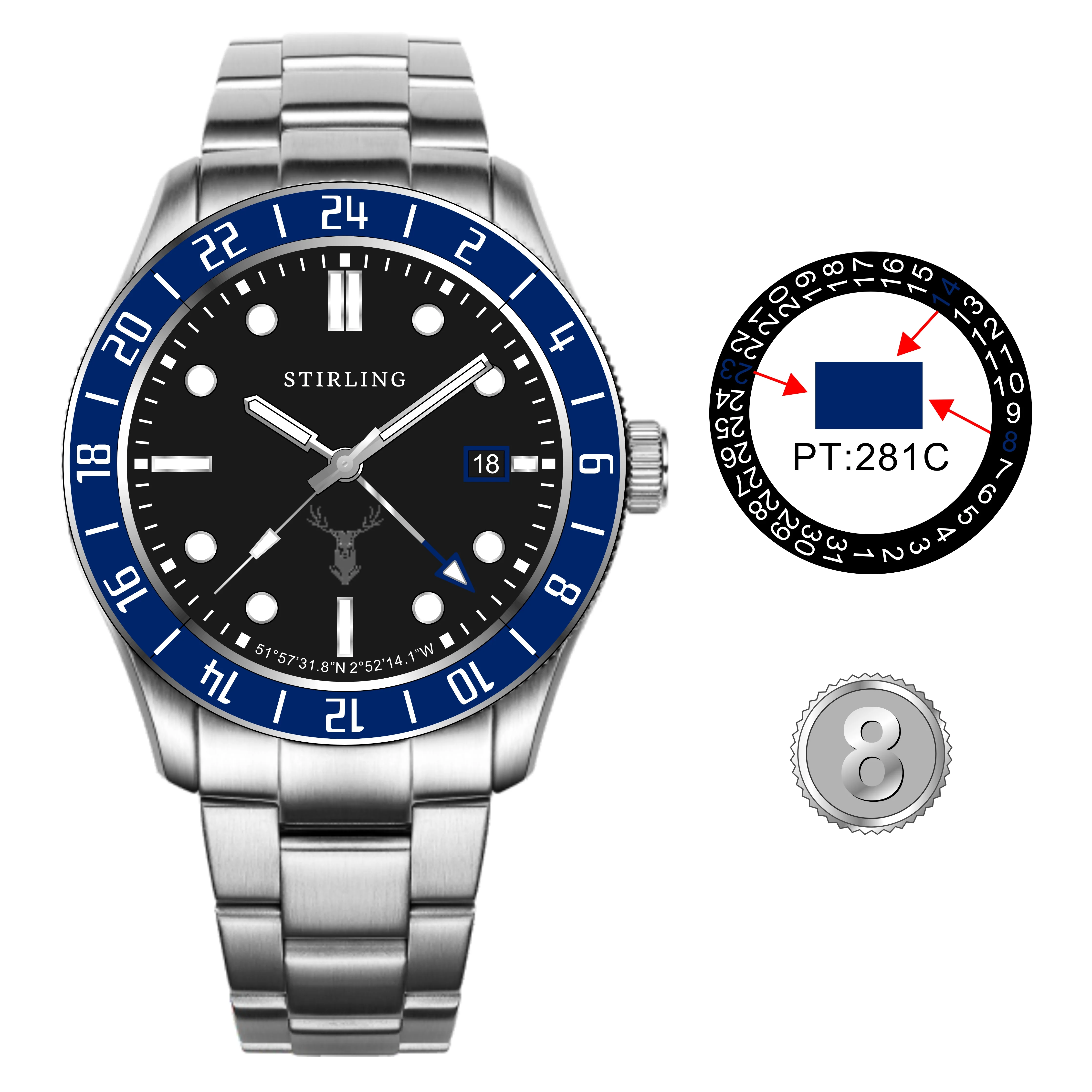 RTW X Upham - Steel/Blue - Image 2
