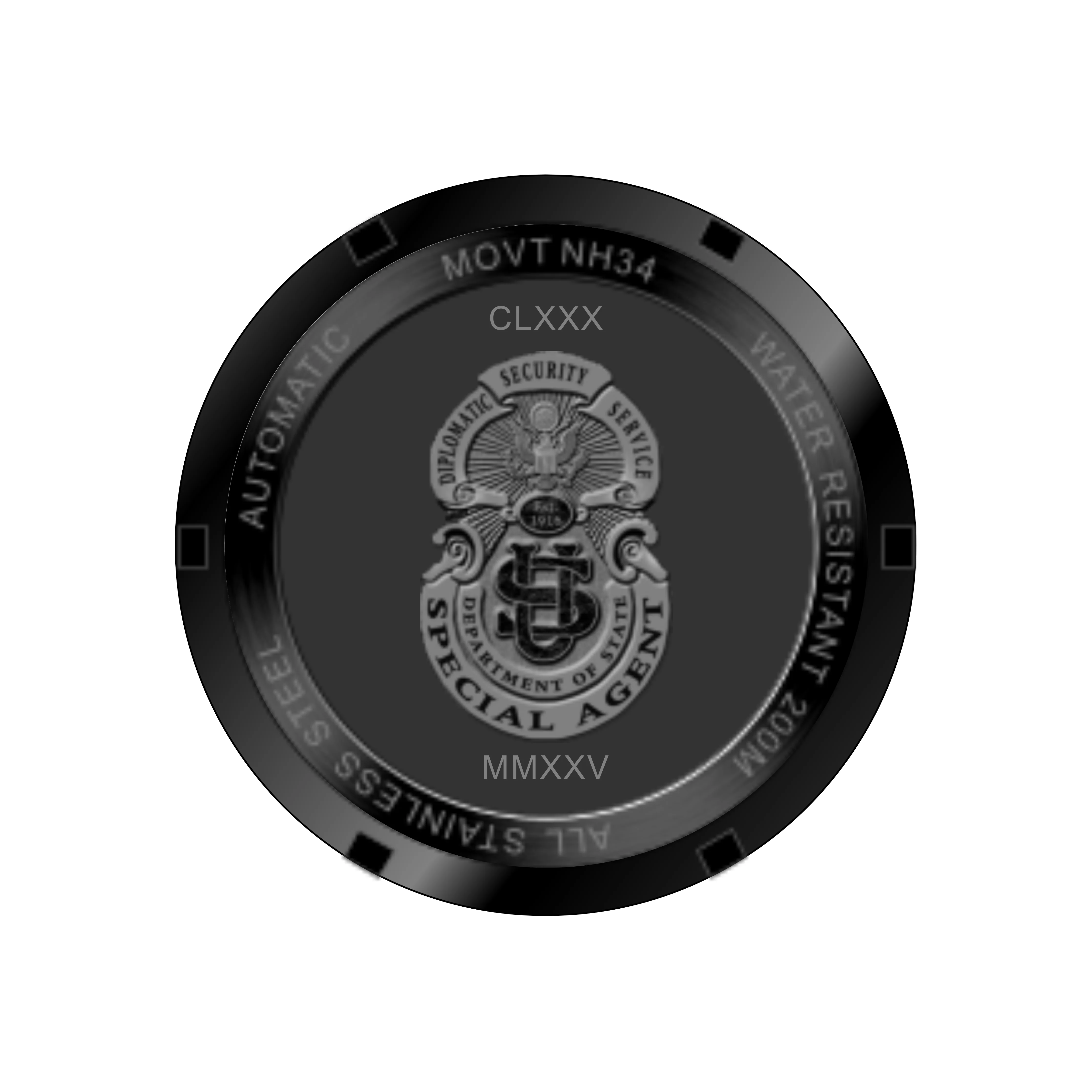 US Department of State Diplomatic Security Service x Durrant GMT - Black - Image 2