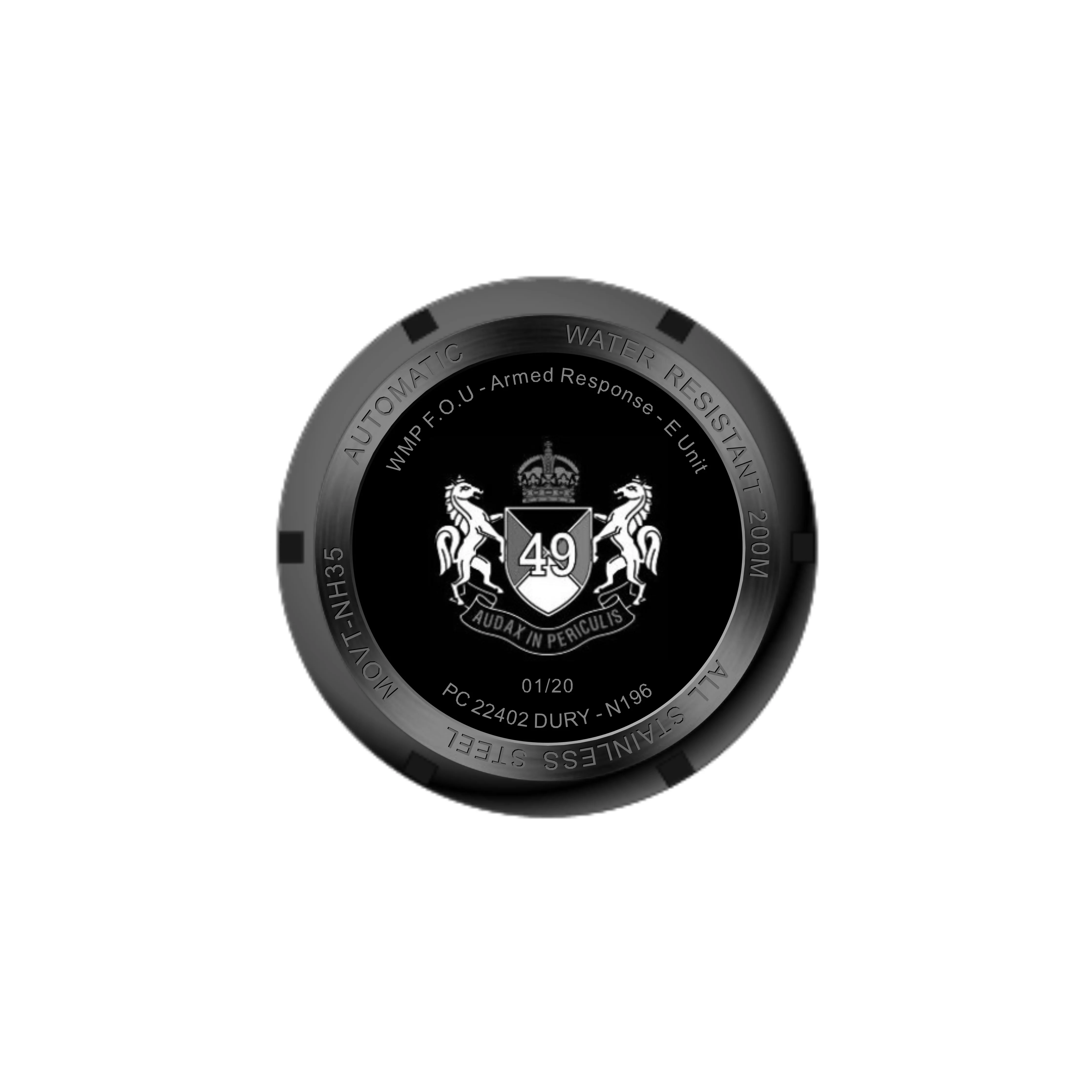 West Mids Armed Response Unit x Durrant - Black - Image 2